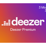 Deezer Premium Gift Card 30 € 30