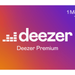Deezer Premium Gift Card 10 € 10