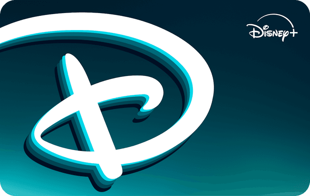 Disney+ Gutscheinkarte Disney+ Gutscheinkarte Logobild